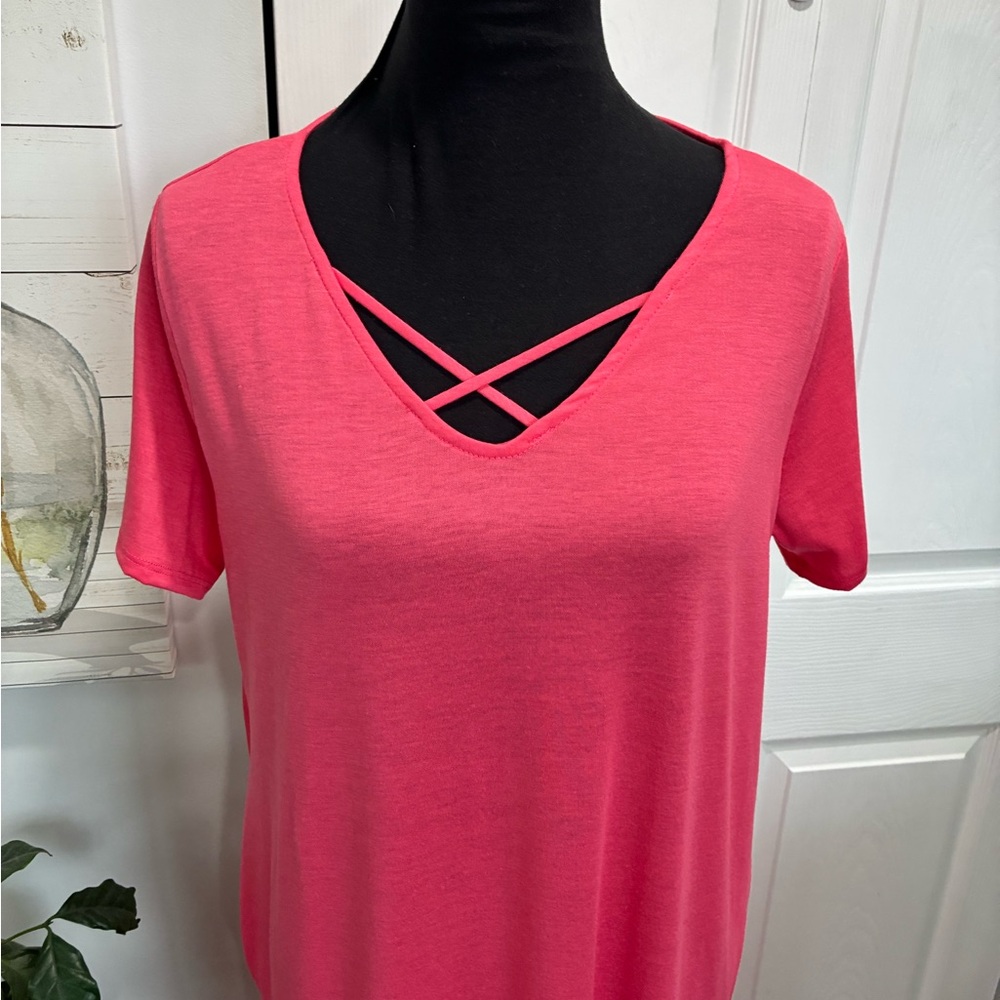 Chic Coral Maxi Dress for Women - Picture 2 of 10